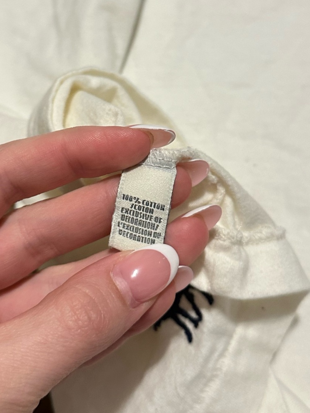 Abercrombie & Fitch Vintage Y2K You Can Trust Me I'm Not Blonde Tee S RARE - Picture 6 of 8